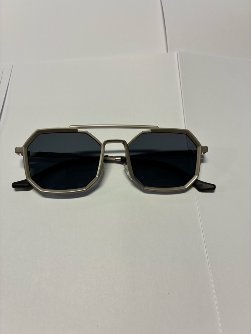 Octagonal sunglasses